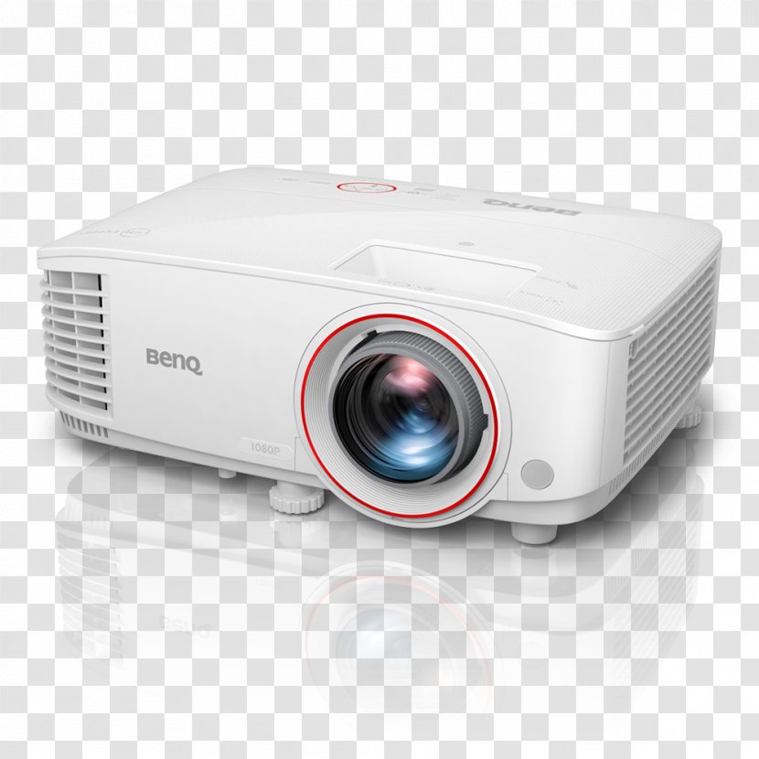 Digital Light Processing Multimedia Projectors BenQ 1080p DLP Home Theatre Short Throw Projector 3000 Lumens - Output Device Transparent PNG