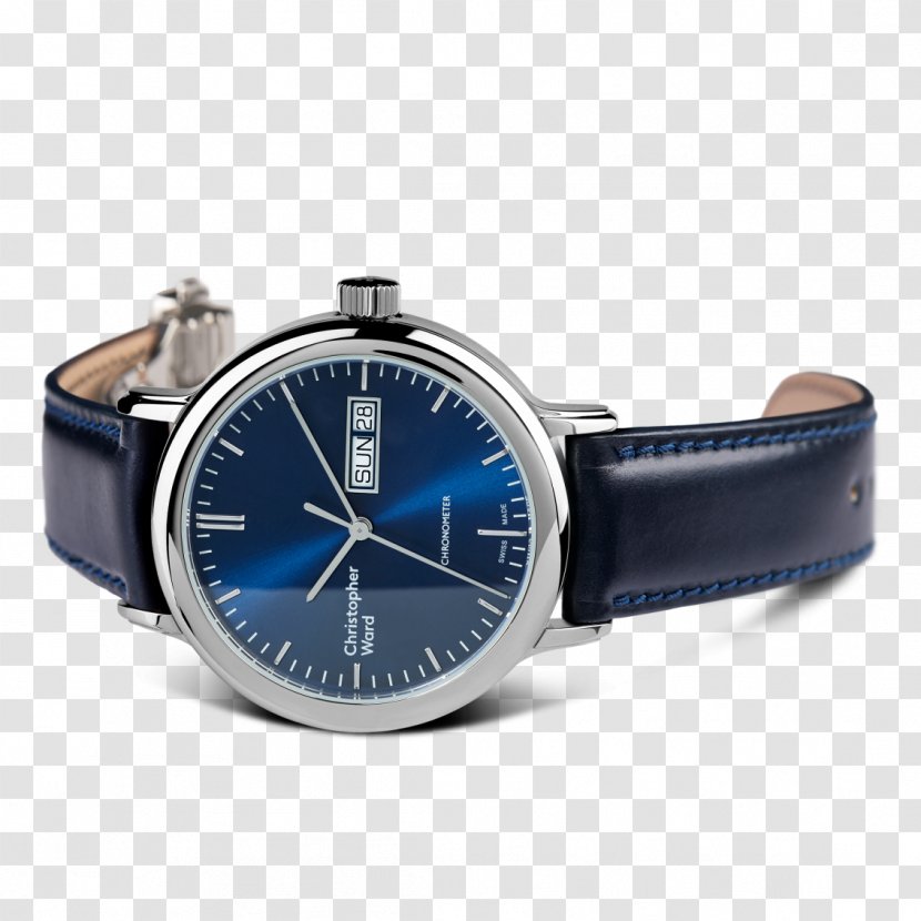 Chronometer Watch Shell Cordovan Christopher Ward Strap - Leather Transparent PNG