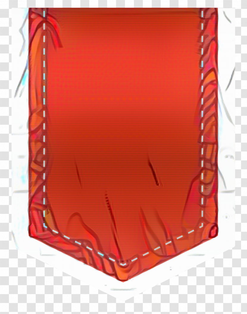 Red Background - Orange - Wallet Transparent PNG