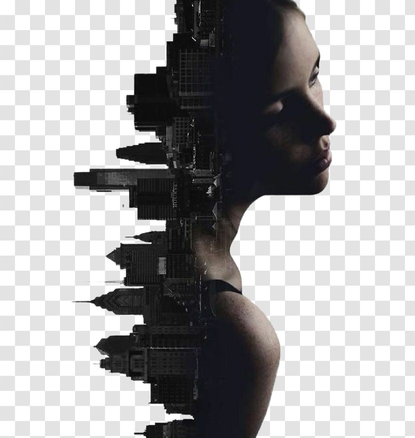 Multiple Exposure Photography Portrait Art - Photographer - Creative Poster DesignCities And Women Transparent PNG