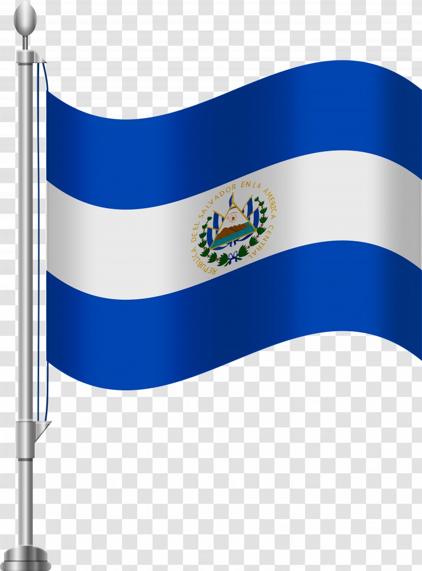 Flag Of El Salvador Clip Art - Norwegian Cartoon Transparent PNG