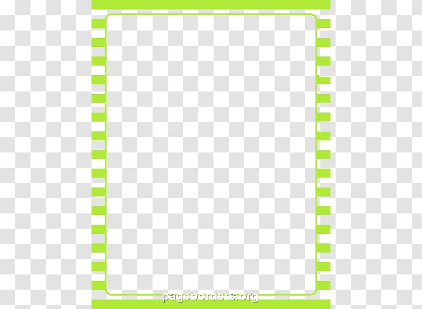 Line Point Angle Material - Area - Lime Border Frame Photo Transparent PNG