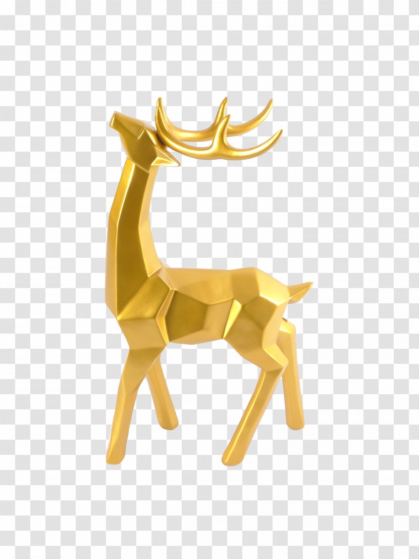 Reindeer Antler Bison Figurine - Tray - Raindeer Transparent PNG