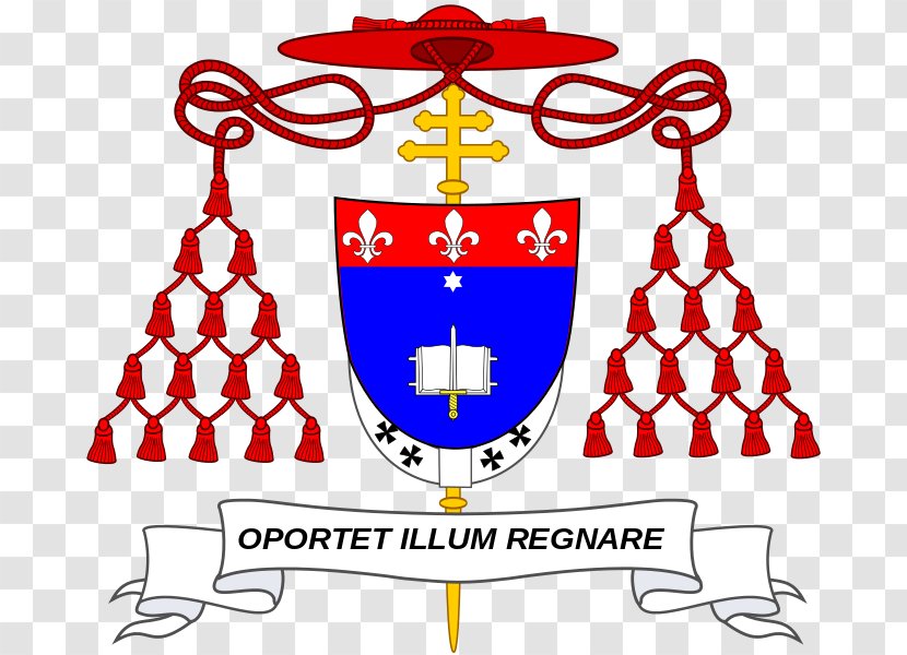 Coat Of Arms Cardinal Ecclesiastical Heraldry Catholicism Escutcheon - Area - Galero Transparent PNG