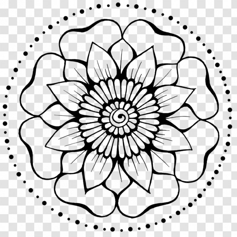 Flower Henna Mehndi Art Transparent PNG