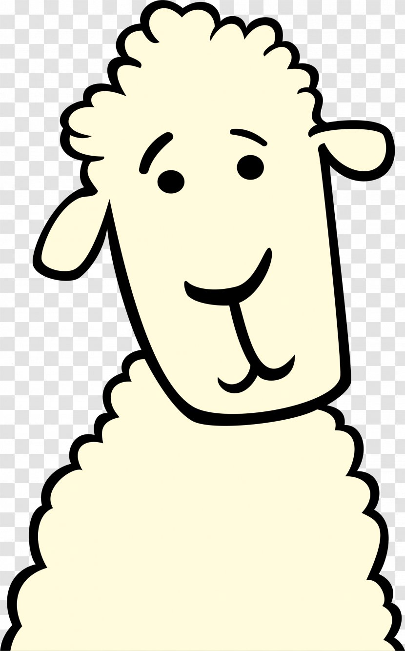 Sheep Cartoon Herd Illustration - Emotion - Yellow Transparent PNG