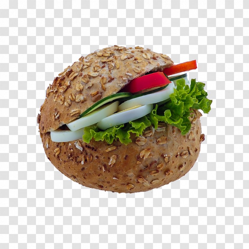 Veggie Burger Vegetarian Cuisine Recipe Vegetarianism Finger Food - Czekolada Transparent PNG