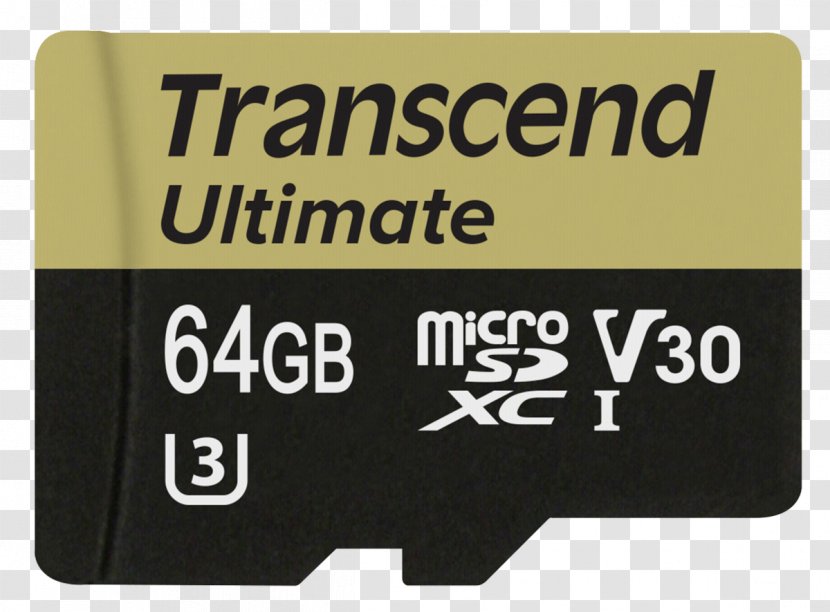 Flash Memory Cards Secure Digital MicroSD Transcend Information Computer Data Storage - Camera Transparent PNG