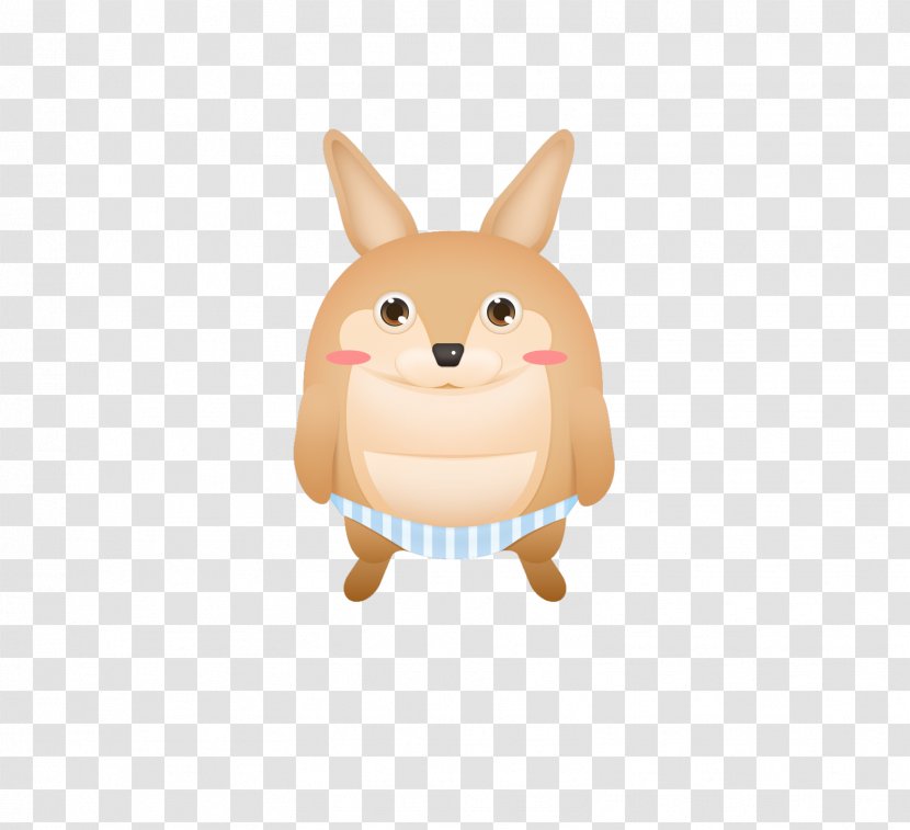 Domestic Rabbit Easter Bunny Whiskers Dog Illustration - Fox Transparent PNG