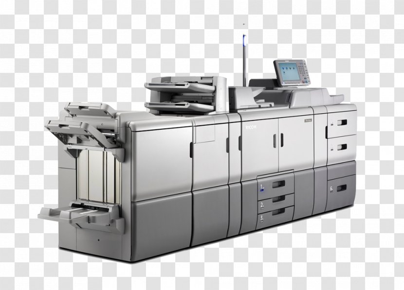 Ricoh Photocopier Multi-function Printer Toner Cartridge - Image Scanner Transparent PNG