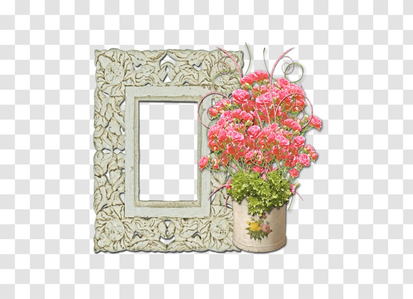 Wedding Invitation - Flora - Openwork Floral Frame Transparent PNG