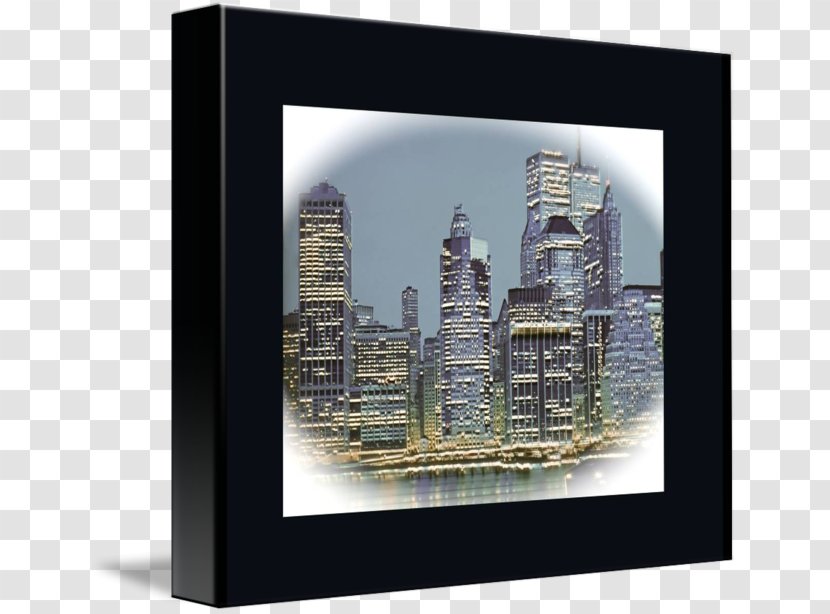 Stock Photography Picture Frames Rectangle - Manhattan Skyline Transparent PNG