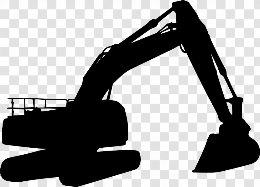 Silhouette Excavator Caterpillar Inc. Clip Art - Hand Transparent PNG