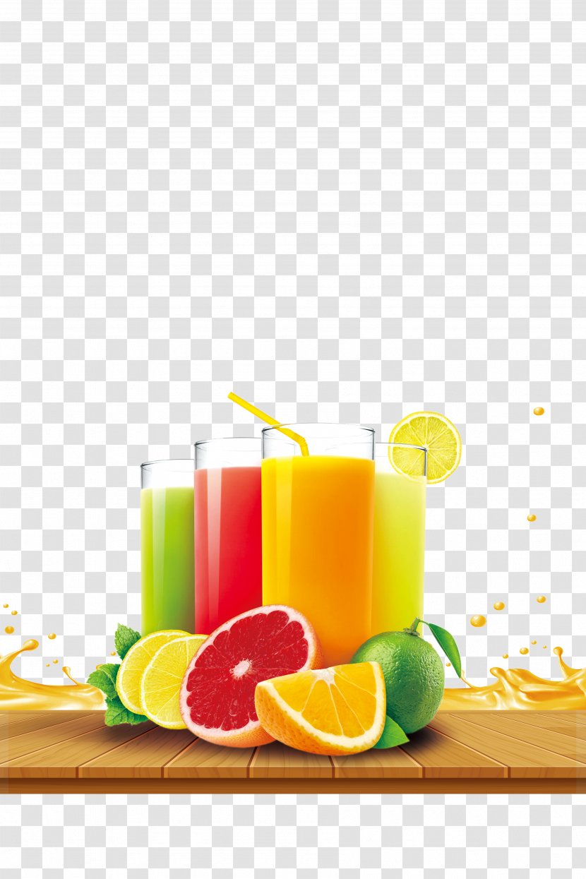 Orange Juice Soft Drink Strawberry - Fresh Transparent PNG