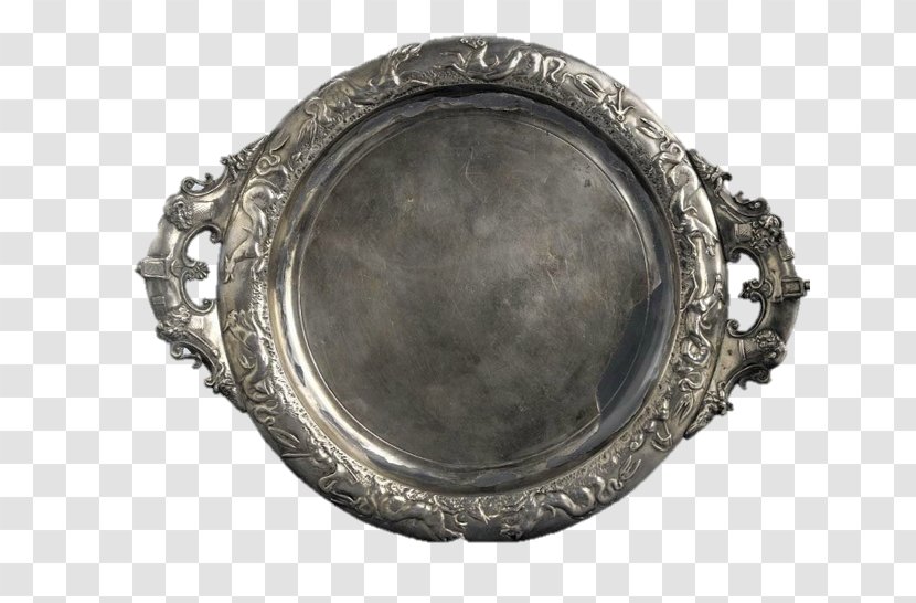 Tableware Silver Tray Banquet - Oval - Table Transparent PNG