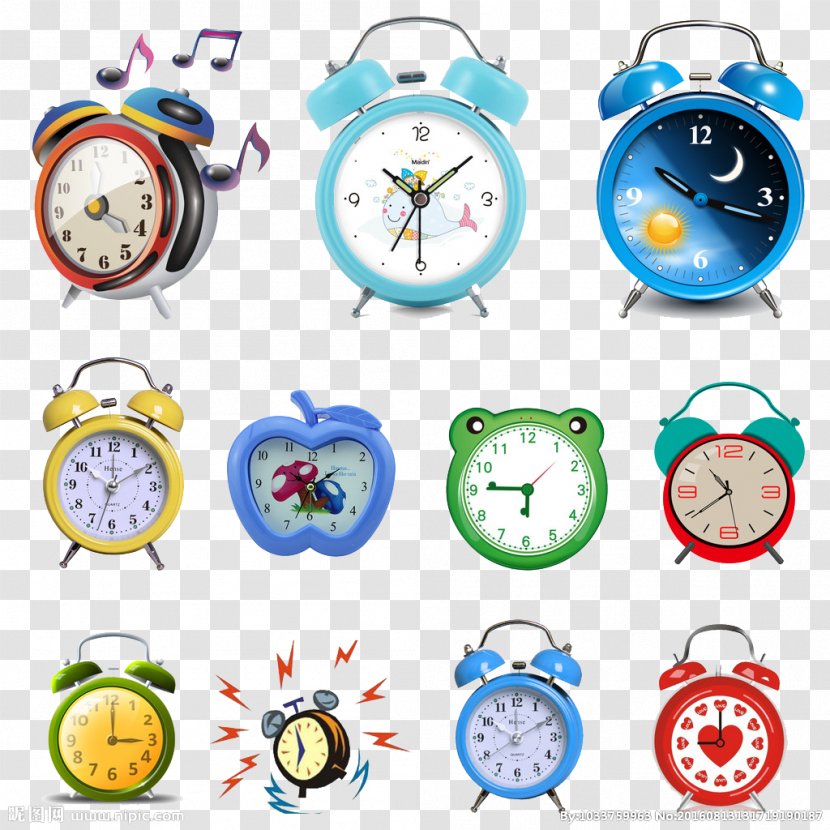 Alarm Clock Icon - Color Transparent PNG