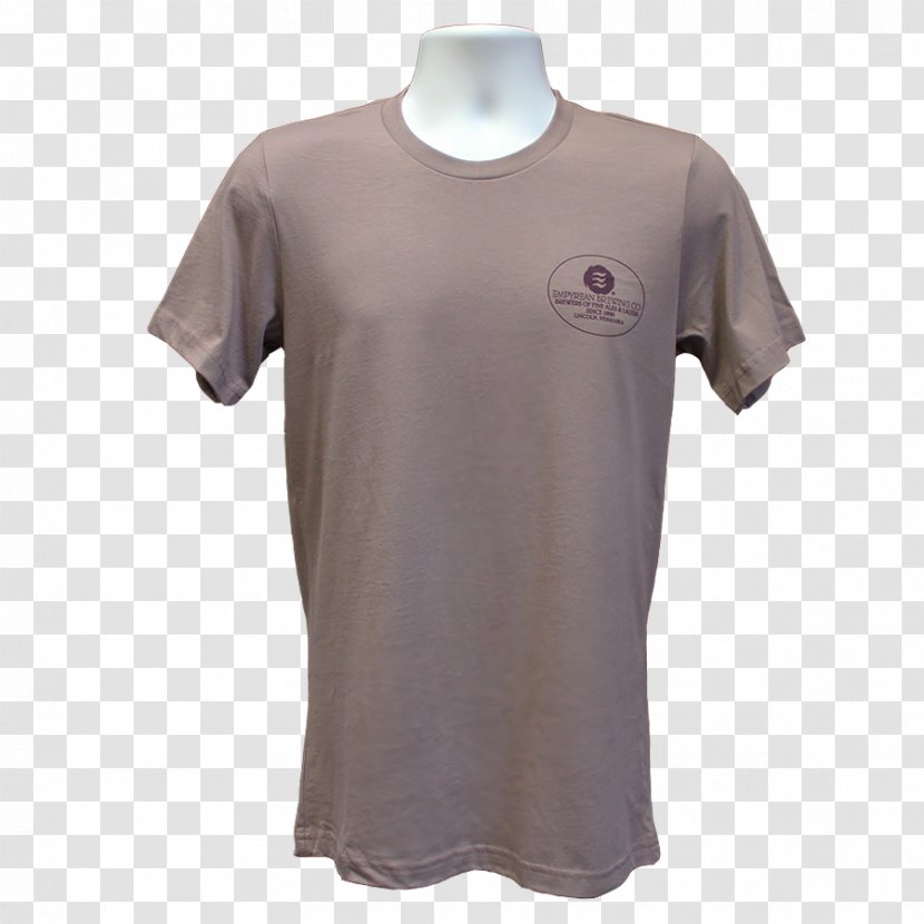 T-shirt Sleeve Neck - Active Shirt - Side Transparent PNG