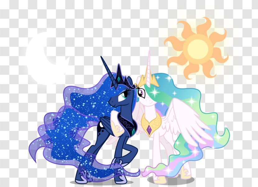 Princess Luna Celestia Pony Twilight Sparkle Rainbow Dash Transparent PNG