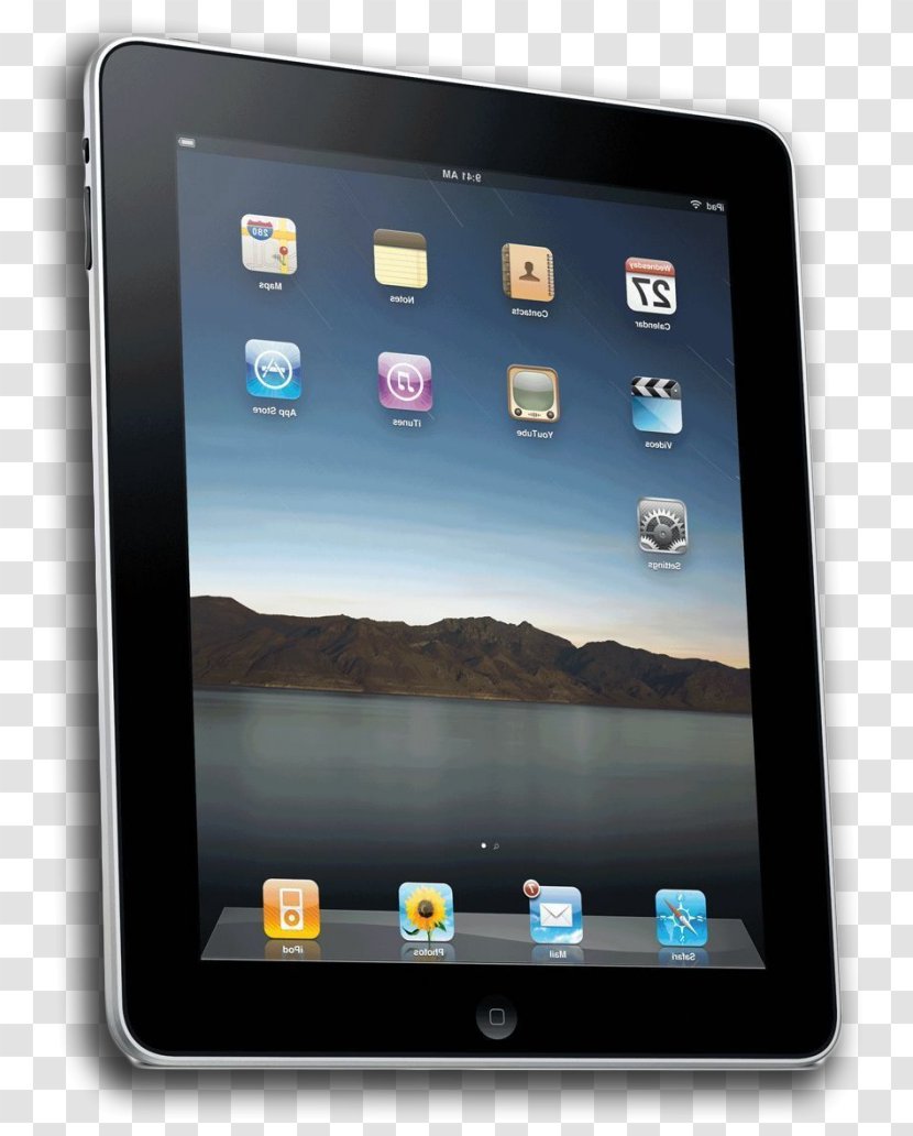IPad 3 2 IPhone Laptop MacBook Air - Portable Media Player - Ipad Transparent PNG