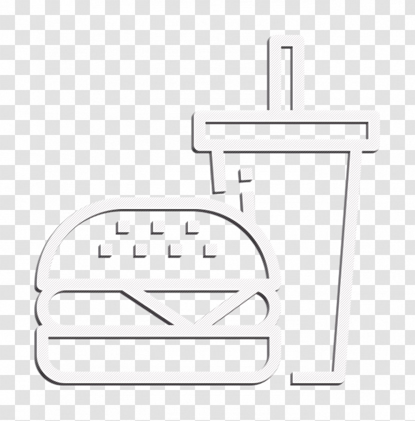 Fast Food Icon Burger Icon Transparent PNG