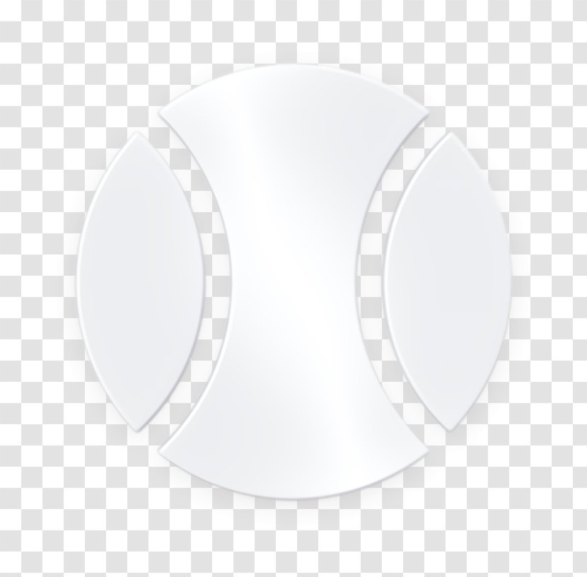Ball Icon Fitness Tennis - White - Symbol Logo Transparent PNG