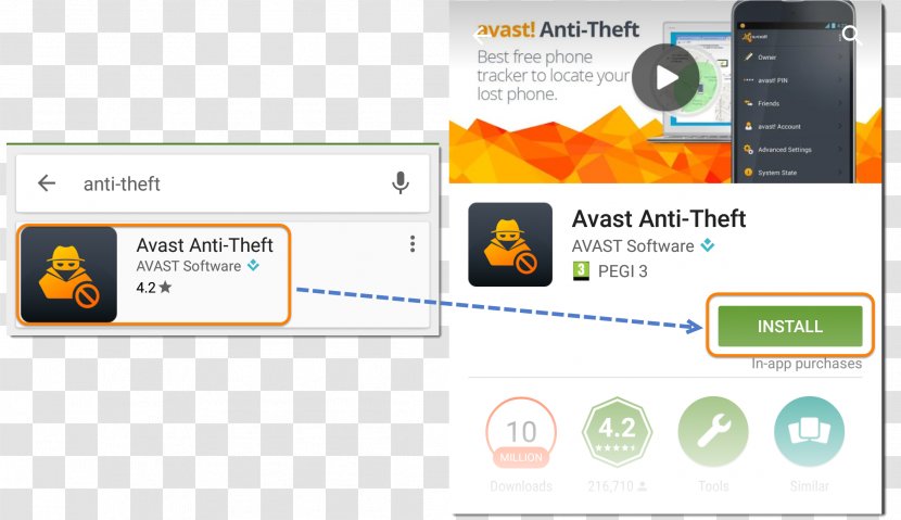 Computer Program Android Avast Antivirus Handheld Devices - Text Transparent PNG
