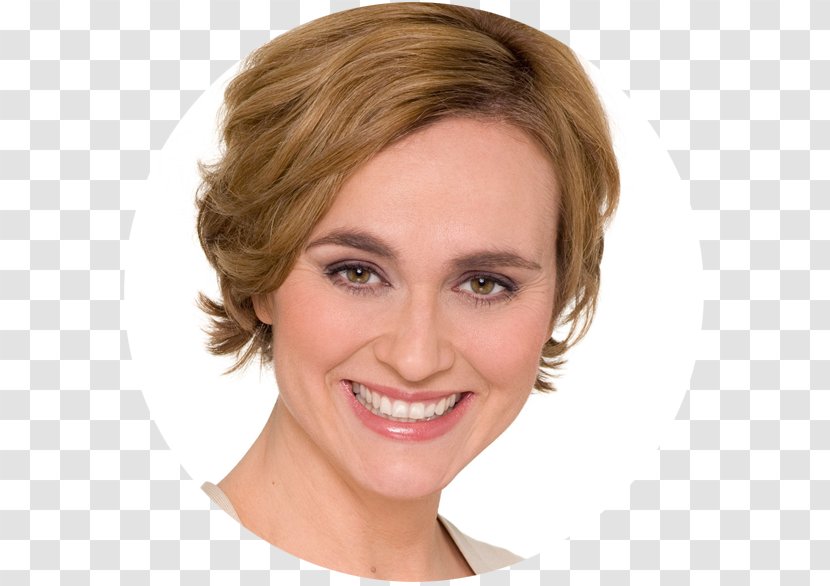 Caren Miosga Tagesthemen Journalist News Presenter Television - Forehead - Googles Transparent PNG