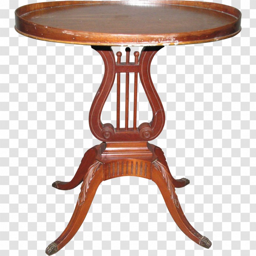 Bedside Tables Antique Furniture - Outdoor Table - Mahogany Chair Transparent PNG