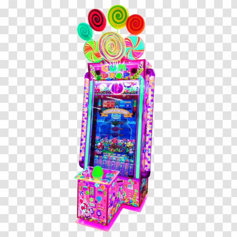 Gumdrop Arcade Game Amusement Video Redemption - Candy Transparent PNG