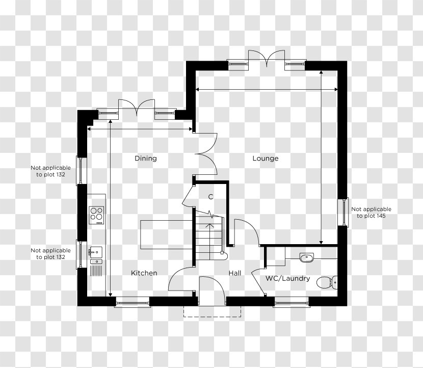 Floor Plan Paper Brand White - Text - Angle Transparent PNG