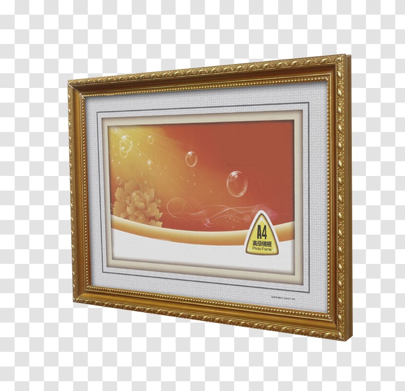 Picture Frame Wall - Material - Solid Wood Transparent PNG