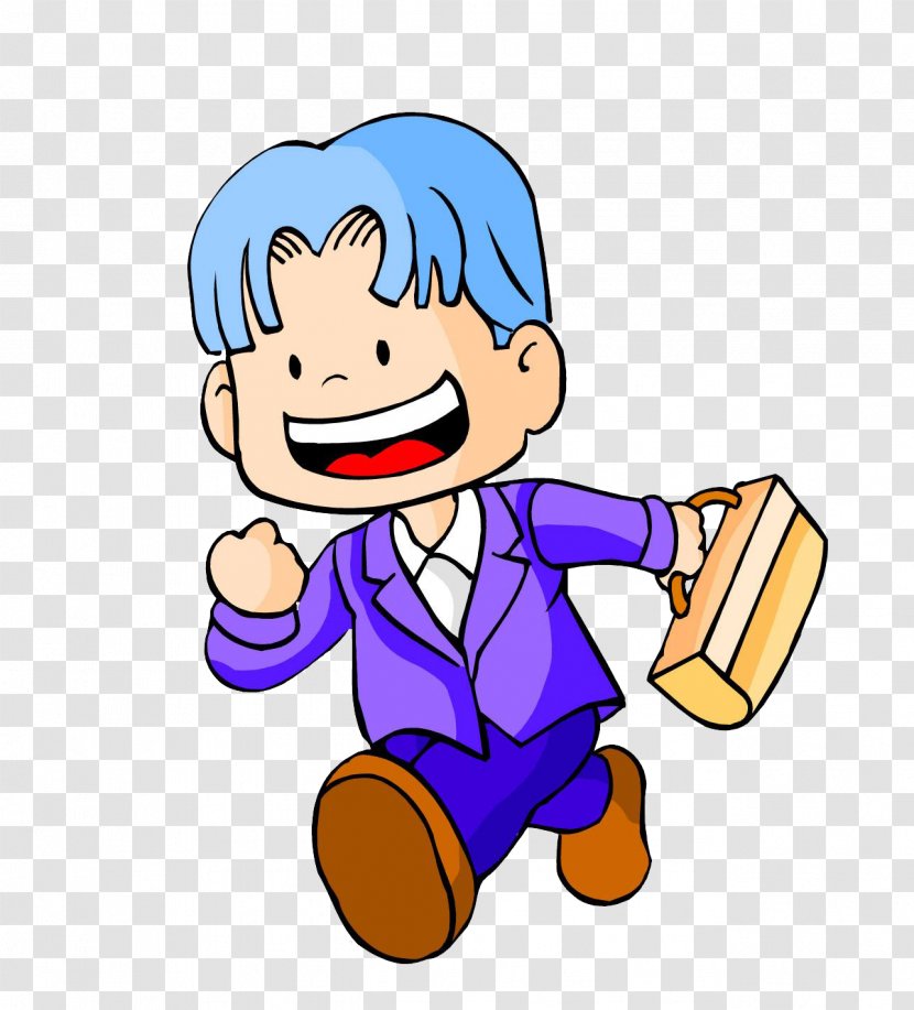 Clip Art - Frame - Boy To Work Transparent PNG