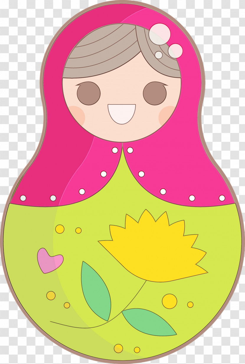 Character Pink M Pattern Line Area Transparent PNG