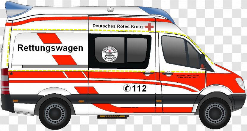 Ambulance Car Emergency Service Transport Transparent PNG