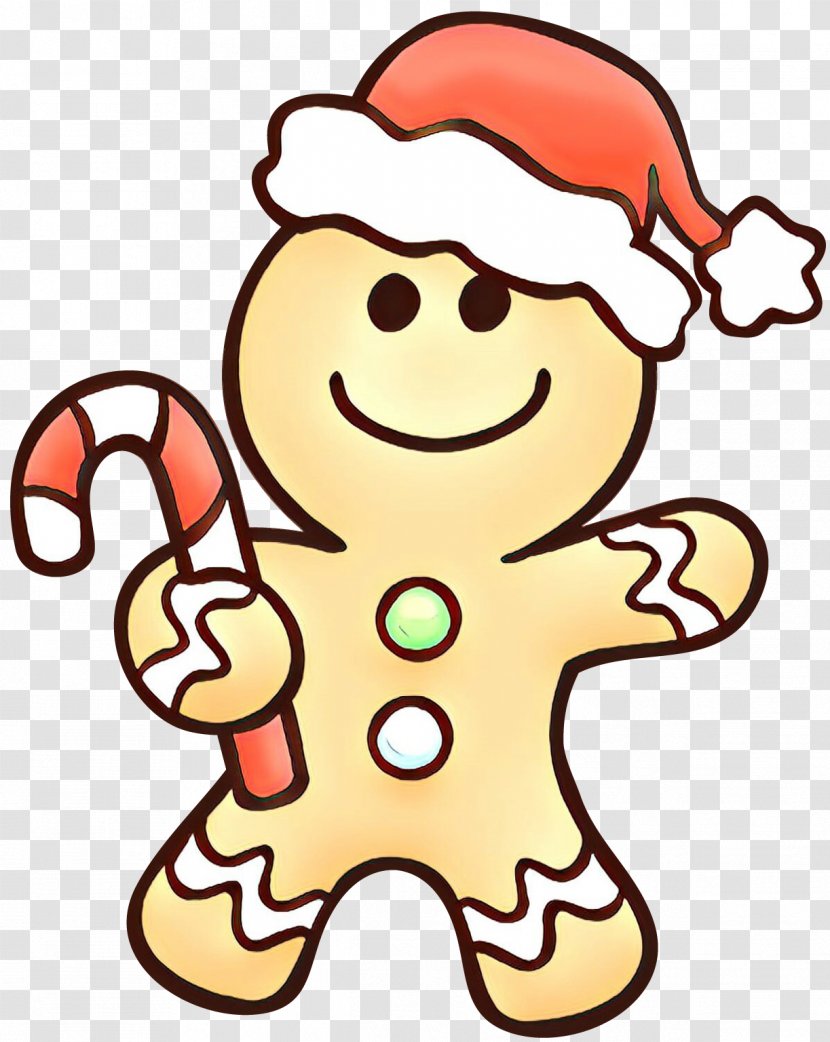 Christmas Gingerbread Man - Biscuits - Pleased Transparent PNG