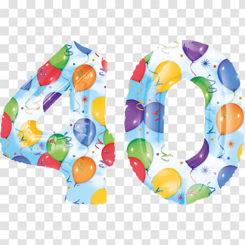 Toy Balloon Birthday Party Number - Gift Transparent PNG