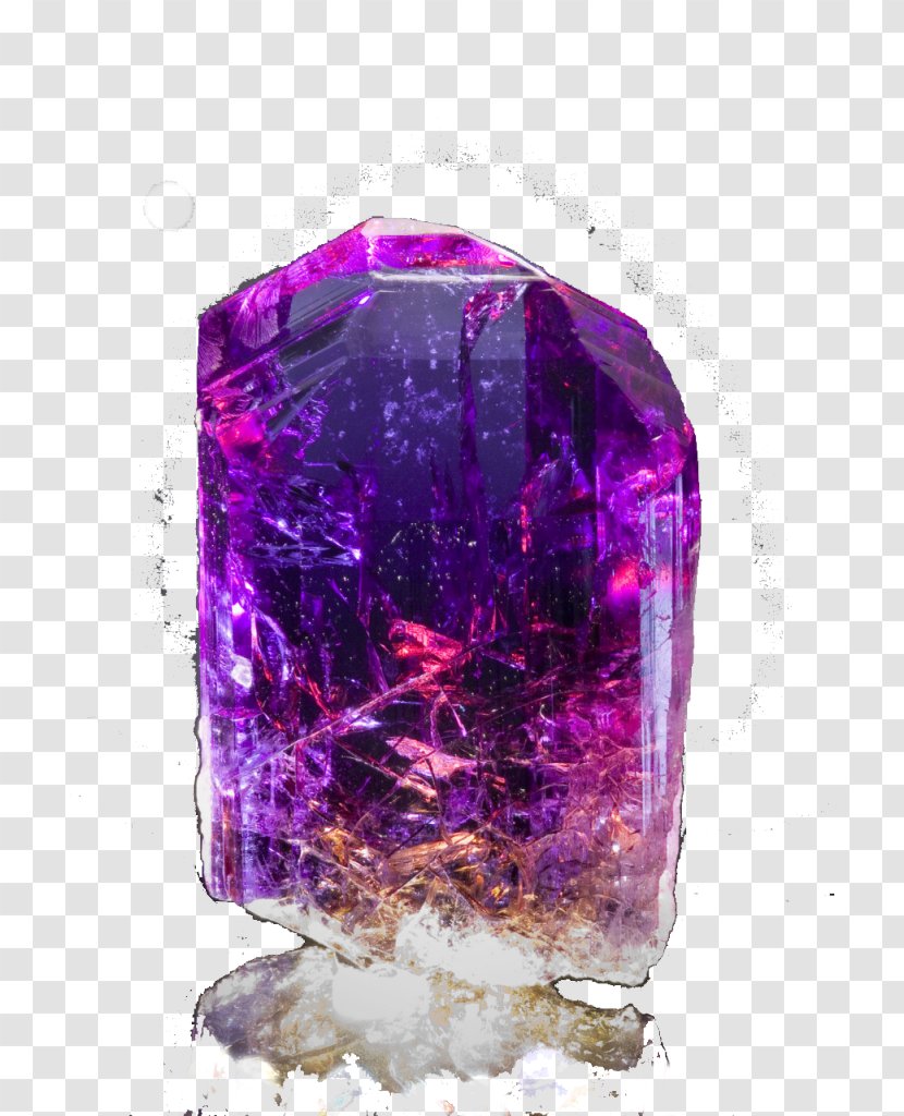 Gemstone Tanzanite Purple Amethyst Zoisite - Mineral Transparent PNG