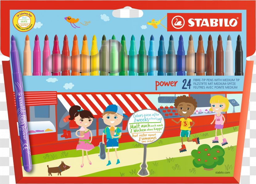 Marker Pen Schwan-STABILO Schwanhäußer GmbH & Co. KG Color Pencil Cases - Toy Transparent PNG