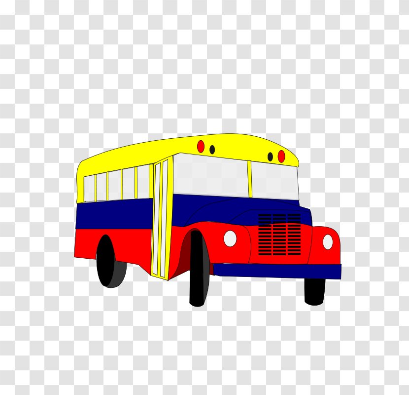 Chiva Bus Transport Train Clip Art - Free Public Transparent PNG