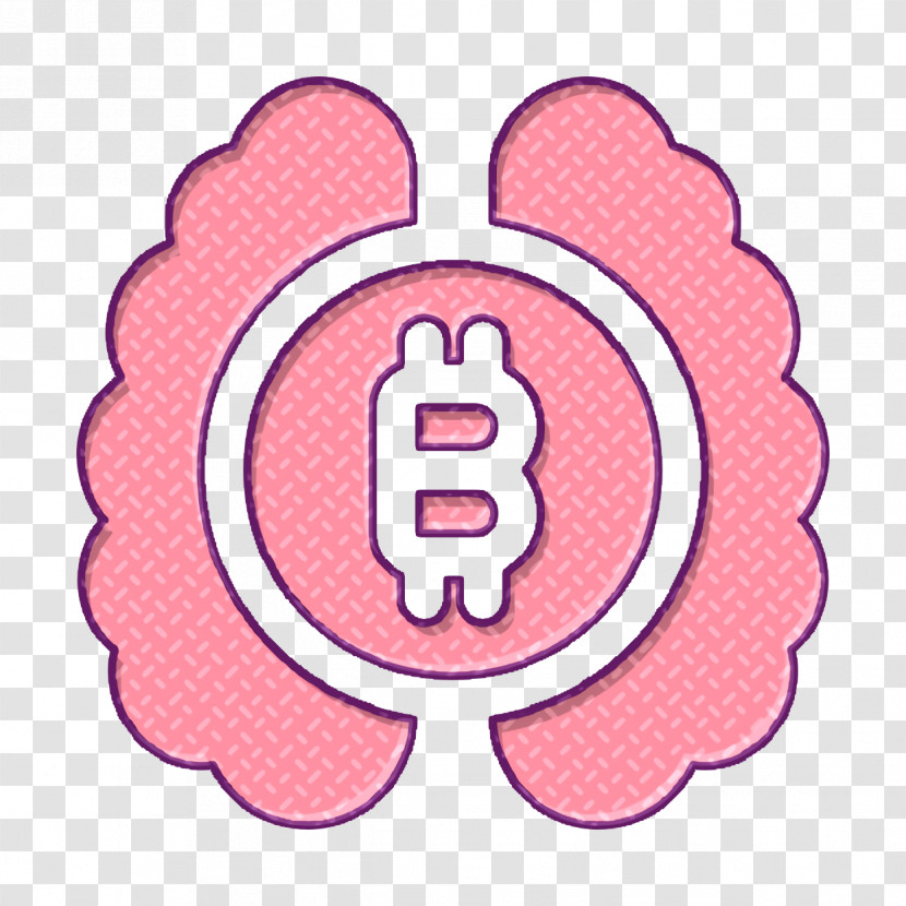 Bitcoin Icon Brain Icon Transparent PNG
