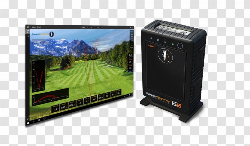 Golf Simulator Computer Monitors Sport Course Transparent PNG