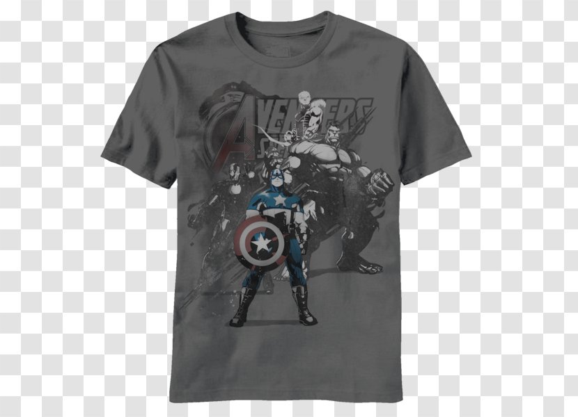 T-shirt Hulk Captain America Iron Man Thor - T Shirt Transparent PNG