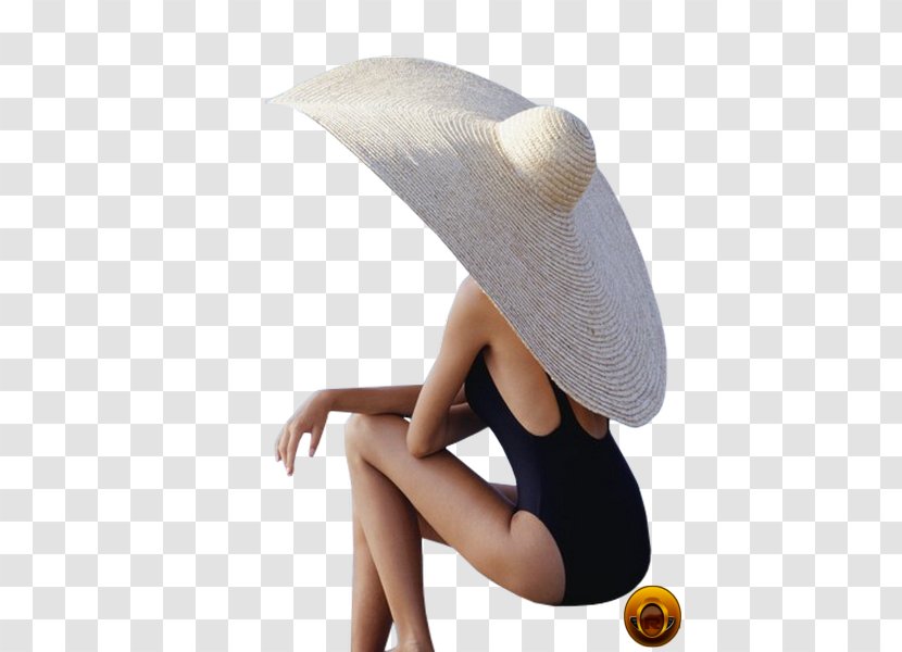 Sun Hat Straw Swimsuit Fashion - Heart Transparent PNG