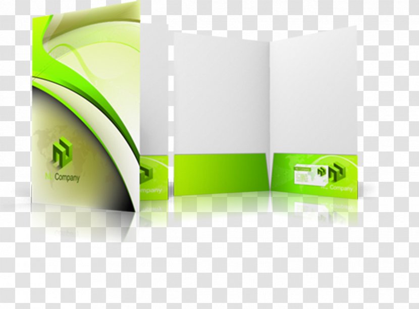Presentation Folder Printing File Folders Business Advertising - Brand - Brochure Transparent PNG
