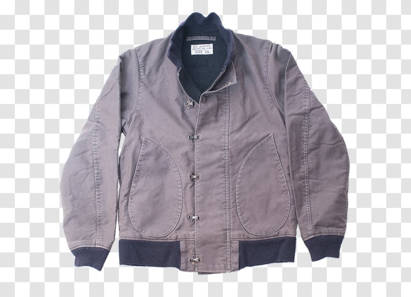 Jacket Outerwear Button Sleeve Grey Transparent PNG