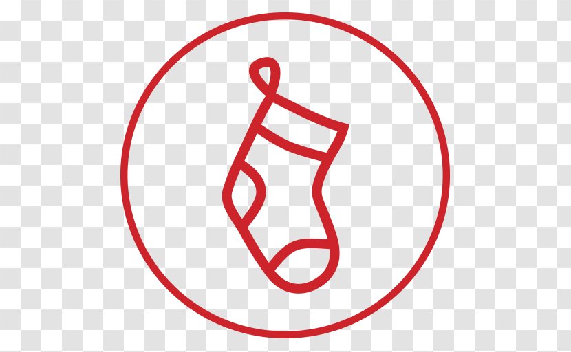 Christmas Stockings Sock Candy Cane - Santa Claus - Socks Transparent PNG