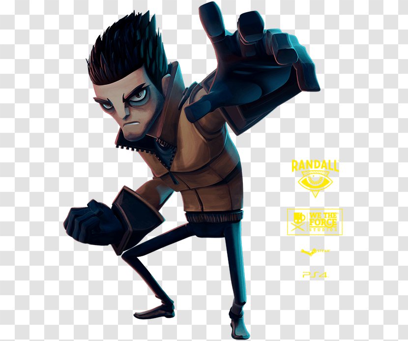 Cartoon Superhero Figurine - Fictional Character - RANDALL Transparent PNG