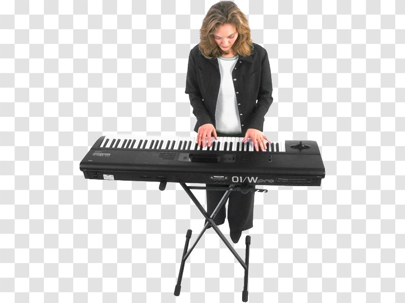 Computer Keyboard Electronic Musical Instruments Player - Flower - Piano Transparent PNG