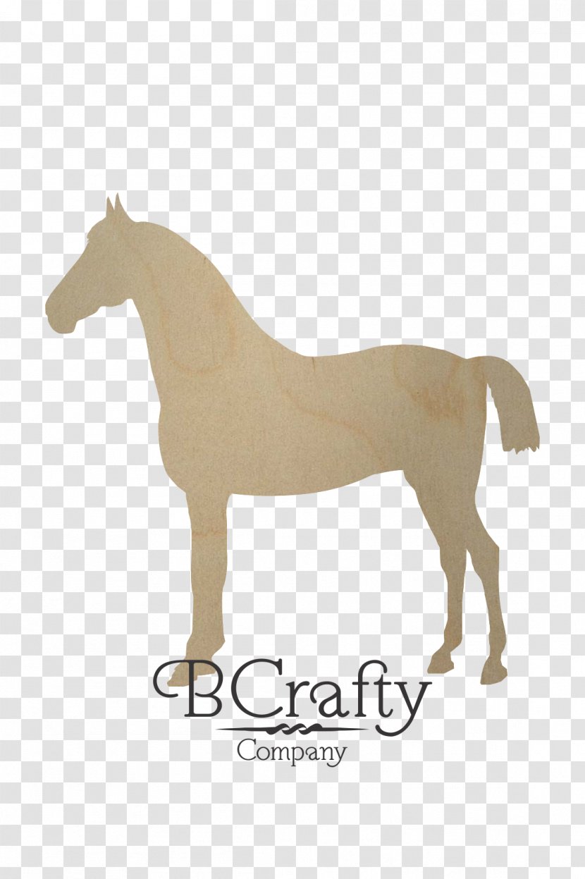 Mustang Foal Stallion Pony Colt - Wooden Horse Transparent PNG