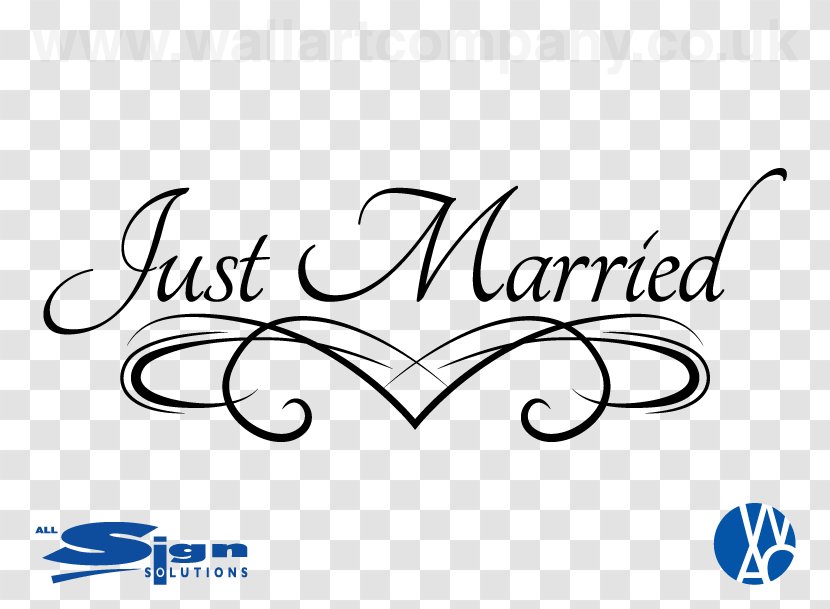 Sticker Wall Decal Marriage Label Wallpaper - Quotation - Married Transparent PNG